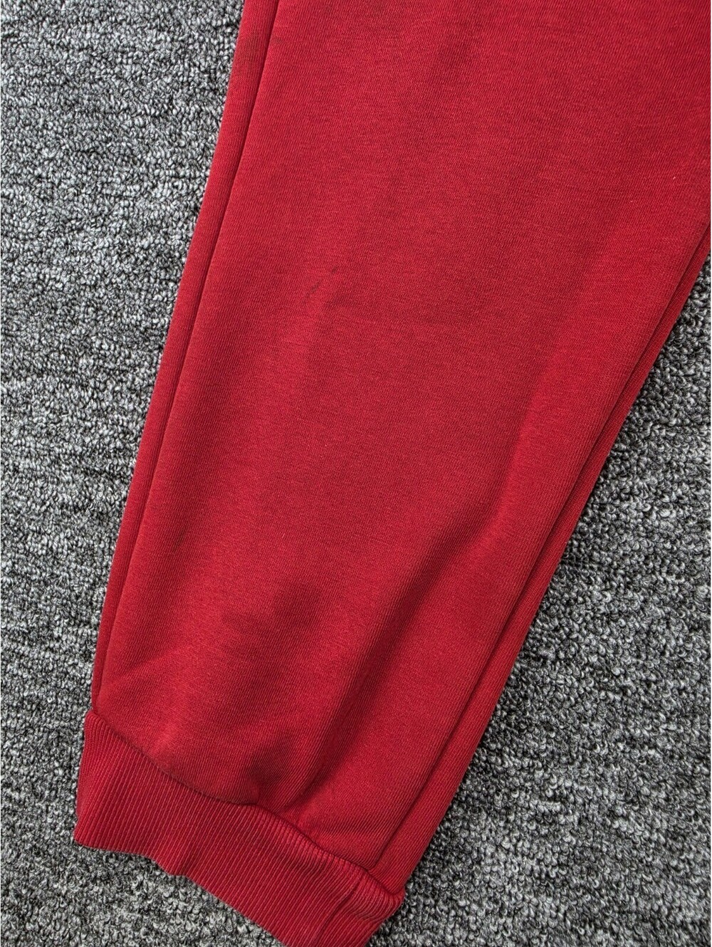 MILLION 400 Men's Red Fleece Jogger Sweatpants Embroidered Pockets XL - Picture 7 of 16